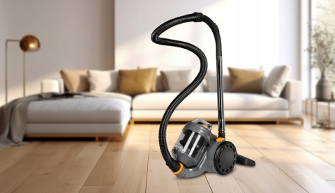 Odkurzacz BEZWORKOWY Cyklonowy 4000W klasa A Hepa Kompaktowy i Cichy Zeegma