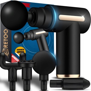 PISTOLET DO MASAŻU CIAŁA MOCNY MASAŻER WIBRACYJNY DOMOWY TERAPEUTA