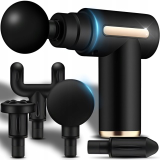 PISTOLET DO MASAŻU CIAŁA MOCNY MASAŻER WIBRACYJNY DOMOWY TERAPEUTA