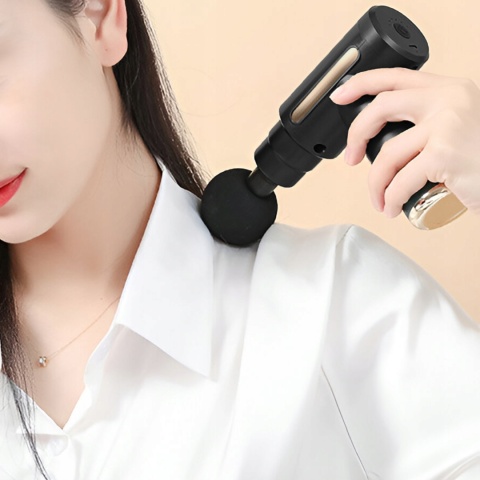 PISTOLET DO MASAŻU CIAŁA MOCNY MASAŻER WIBRACYJNY DOMOWY TERAPEUTA