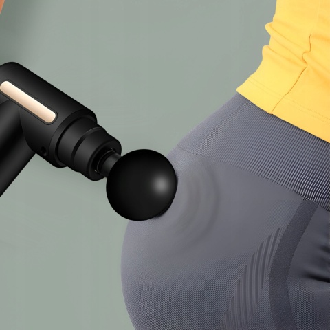 PISTOLET DO MASAŻU CIAŁA MOCNY MASAŻER WIBRACYJNY DOMOWY TERAPEUTA