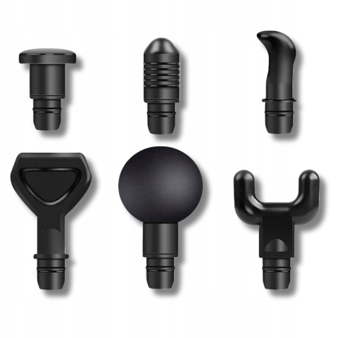 PISTOLET DO MASAŻU MASAŻER DO PLECÓW CIAŁA MASSAGE GUN MX PRO + 8 GŁOWIC