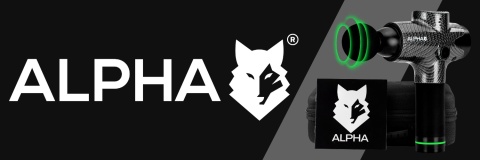 PISTOLET DO MASAŻU MASAŻER DO PLECÓW CIAŁA MASSAGE GUN PRO ALPHA