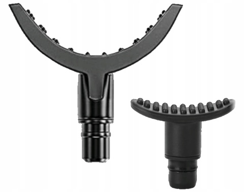 PISTOLET DO MASAŻU PLECÓW CIAŁA STÓP MASAŻER MASSAGE GUN 10 KOŃCÓWEK ZESTAW