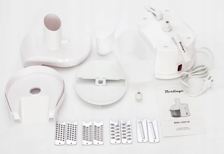 PROFESJONALNA TARKA DO ZIEMNIAKÓW BERLINGER 4W1 400W 1,3L MISA 80KG/H BIAŁA