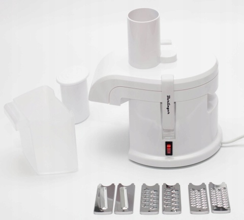 PROFESJONALNA TARKA DO ZIEMNIAKÓW BERLINGER 4W1 400W 1,3L MISA 80KG/H BIAŁA