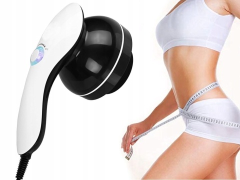 PROFESJONALNY PISTOLET DO MASAŻU WYSZCZUPLAJĄCY ANTYCELLULITOWY MASAŻER 9w1