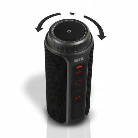 PRZENOŚNY GŁOŚNIK BLUETOOTH 5.0 20W IPX7 TWS SD USB AUX MOCNY BASS CZARNY