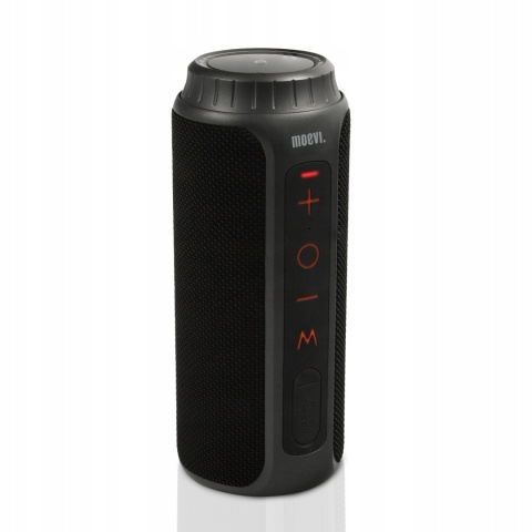 PRZENOŚNY GŁOŚNIK BLUETOOTH 5.0 20W IPX7 TWS SD USB AUX MOCNY BASS CZARNY