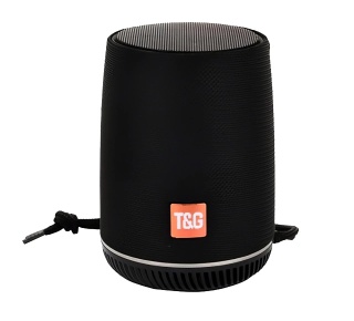 PRZENOŚNY GŁOŚNIK BLUETOOTH 5W 5.3 USB FM IPX5 TWS STEREO MOBILNY CZARNY