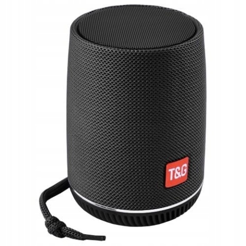 PRZENOŚNY GŁOŚNIK BLUETOOTH 5W 5.3 USB FM IPX5 TWS STEREO MOBILNY CZARNY