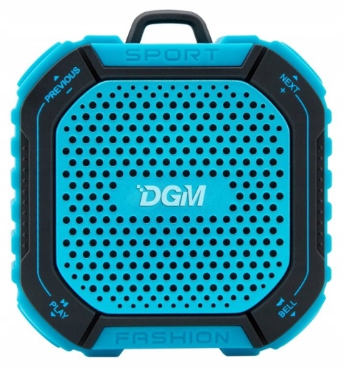 PRZENOŚNY GŁOŚNIK BLUETOOTH IPX7 RADIO FM MICRO SD HANDSFREE Z UCHWYTAMI