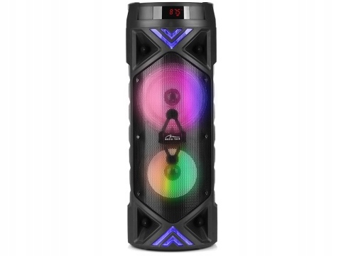 PRZENOŚNY GŁOŚNIK BLUETOOTH MEDIATECH FUNBOX KEG PRO 50W KARAOKE MP3/FM LED
