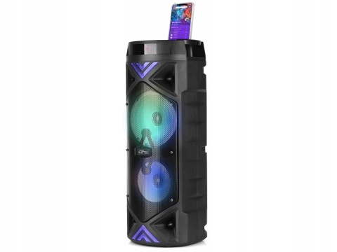 PRZENOŚNY GŁOŚNIK BLUETOOTH MEDIATECH FUNBOX KEG PRO 50W KARAOKE MP3/FM LED