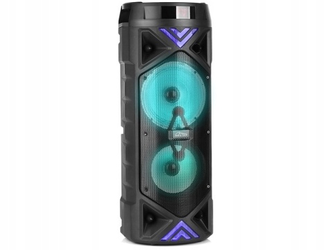 PRZENOŚNY GŁOŚNIK BLUETOOTH MEDIATECH FUNBOX KEG PRO 50W KARAOKE MP3/FM LED