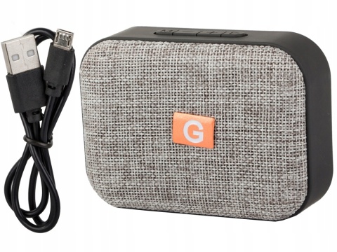 PRZENOŚNY MINI GŁOŚNIK BLUETOOTH BEZPRZEWODOWY RADIO FM USB MP3 Z BASSEM 3W