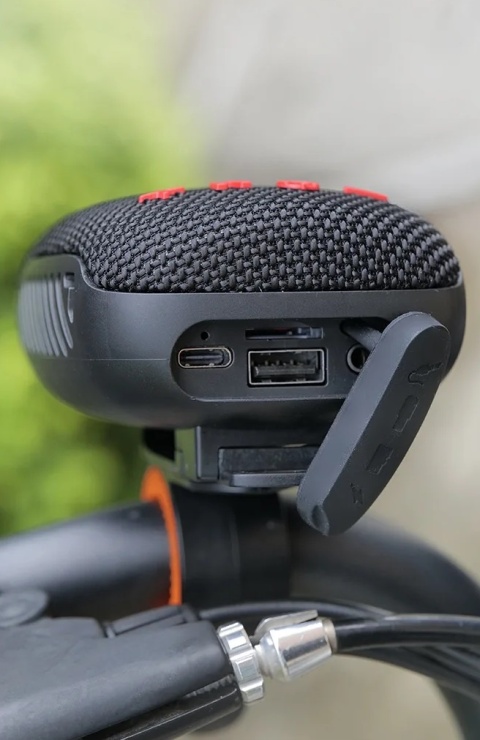 ROWEROWY GŁOŚNIK BLUETOOTH 5W USB/SD/F WODOODPORNY Z UCHWYTEM WYSOKA JAKOŚĆ