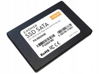 Dysk Ssd 2-Power 256Gb 2,5'' Sata Iii 7Mm Top Wydajność I Bezpieczeństwo