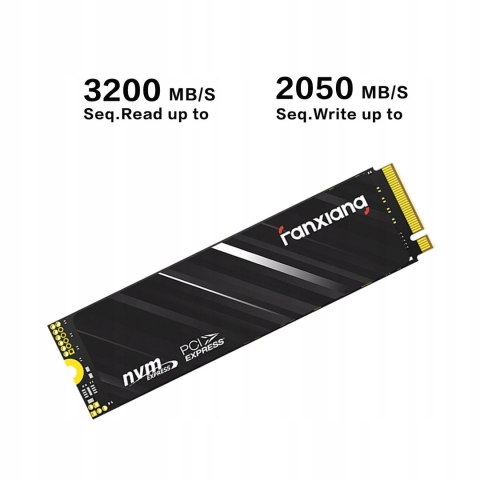 Dysk Ssd Fanxiang S501q 1Tb M.2 2280 Pcie3.0X4 Nvme 3200/2050 Mb/S 3D Qlc