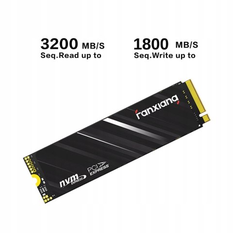 Dysk Ssd Fanxiang S501q 4Tb M.2 2280 Pcie3.0X4 Nvme 3200/1800 3D Qlc Flash