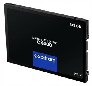 Dysk Ssd Goodram Cx400 512Gb 2,5'' Sata Iii 3D Nand Flash Tlc 550Mb/500Mb/S