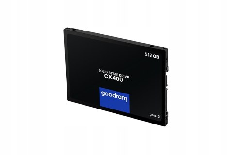 Dysk Ssd Goodram Cx400 512Gb Sata Iii 2,5 550/500Mb/S 3D Nand Do Pc Szybki