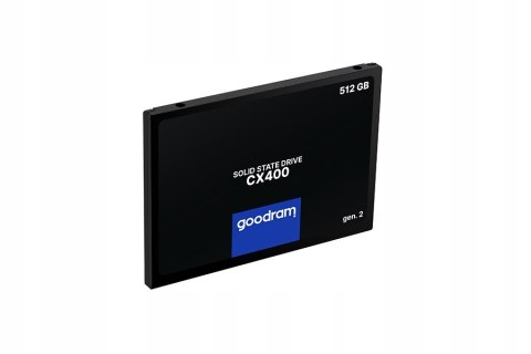Dysk Ssd Goodram Cx400 512Gb Sata Iii 2,5 550/500Mb/S 3D Nand Do Pc Szybki