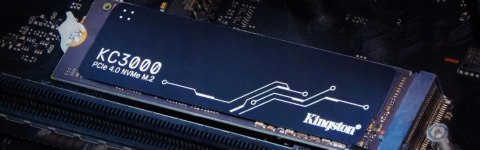 Dysk Ssd Kingston Kc3000 1Tb Pcie 4.0 Nvme M.2 2280 Powłoka Grafenowa - Ps5