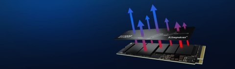 Dysk Ssd Kingston Kc3000 1Tb Pcie 4.0 Nvme M.2 2280 Powłoka Grafenowa - Ps5
