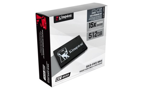 Dysk Ssd Kingston Kc600 512Gb 2,5 Cal Sata Iii Nand 3D Tlc 550/520Mb/S