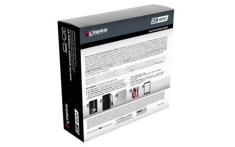 Dysk Ssd Kingston Kc600 512Gb 2,5 Cal Sata Iii Nand 3D Tlc 550/520Mb/S