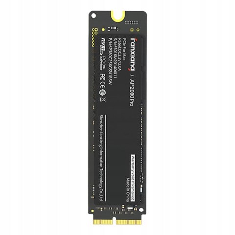 Dysk Ssd M.2 2280 512Gb Ap2000pro Pcie3.0 Nvme Do Apple Macbook, Mini, Imac
