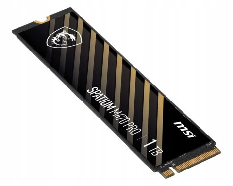 Dysk Ssd M.2 Pcie Nvme Msi Spatium M470 Pro 1Tb 6000/4500Mb/S 950K Iops