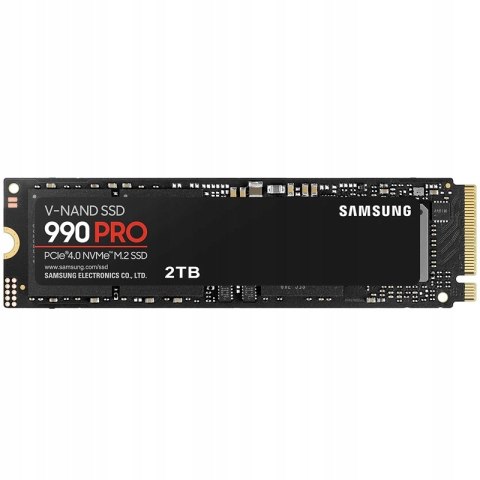 Dysk Ssd M.2 Samsung 990 Pro 2Tb Pcie 4.0 Nvme 7450/6900Mb/S Do Gamingu