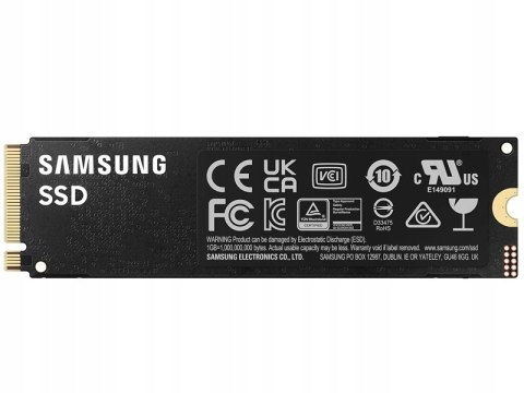 Dysk Ssd M.2 Samsung 990 Pro 2Tb Pcie 4.0 Nvme 7450/6900Mb/S Do Gamingu