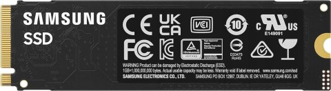 Dysk Ssd Samsung 990 Evo Plus 1Tb M.2 Nvme Pci Express 7150/6300Mb/S Czarny