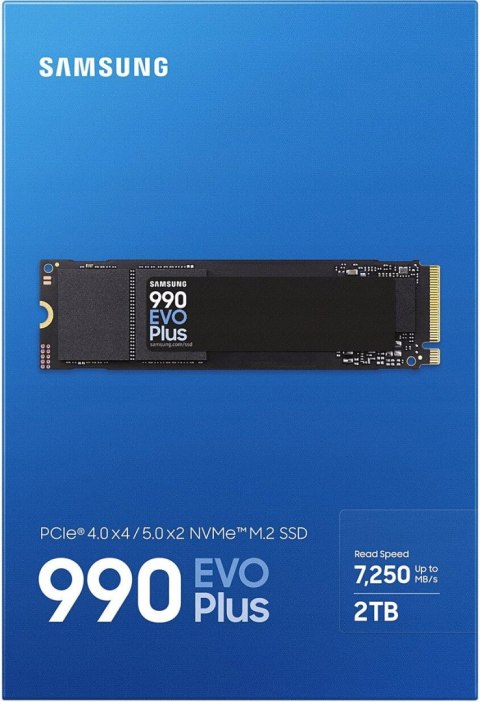 Dysk Ssd Samsung 990 Evo Plus 2Tb Nvme Intelligent Turbowrite 7250/6300Mb/S