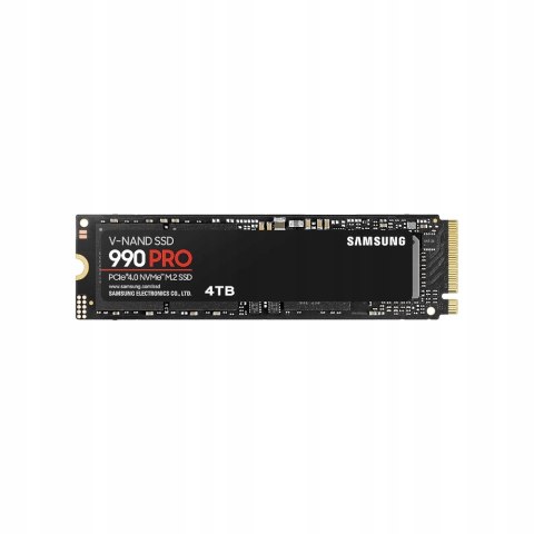 Dysk Ssd Samsung 990 Pro 4Tb Nvme M.2 (2280) Pcie 4.0 7450Mb/S 6900Mb/S