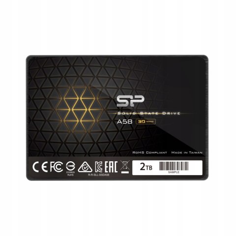 Dysk Ssd Sp Silicon Power 2Tb Slc Sata Iii Ultracienki 7Mm Szybki I Wydajny