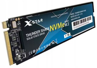 Dysk Ssd X-Star Thunder Shark 1Tb M.2 Nvme Tlc 3D Nand 1800/1700 Mb/S