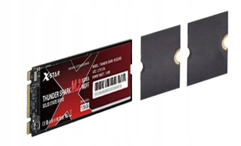 Dysk Ssd X-Star Thunder Shark 256Gb M.2 Sata Ngff 3W1 2280/2260/2242 Tlc