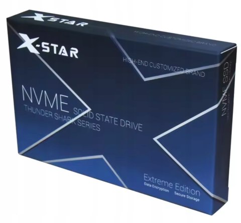 Dysk Ssd X-Star Thunder Shark 512Gb M.2 Nvme 2242 Ultraszybki Tlc 3D Nand