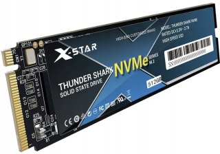 Dysk Ssd X-Star Thunder Shark 512Gb M.2 Nvme 2280 Ultraszybki Tlc 3D Nand