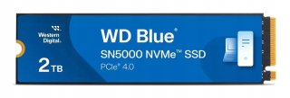Dysk Ssd Wd Blue Sn5000 2Tb M.2 Nvme Pcie Gen.4 Szybki Transfer Danych