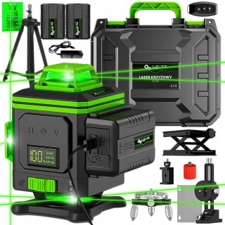 Laser Krzyżowy Lertz Tech 4D 16 Linii 360° Z Pilotem, Statywem I Walizką