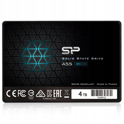 Szybki Dysk Ssd Sp Silicon Power 4Tb A55 Slc Sata Iii 7Mm Do Ultrabooków