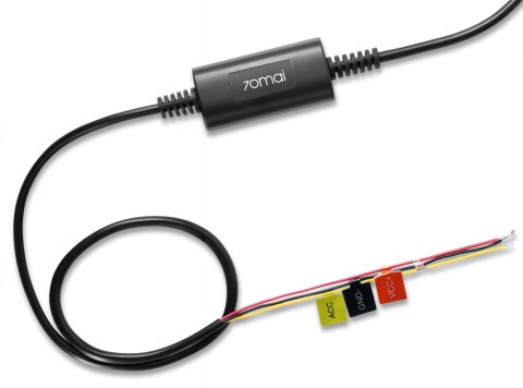 Hardwire Kit 70Mai Up03 Zasilanie Trybu Parkingowego Kamer Usbc 3M Dc12-30V