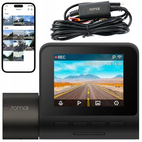 Kamera Samochodowa 70Mai A200 Dash Cam 1080P Hdr 60Fps, Moduł Parkingu Up03