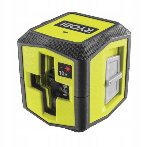 Laser Krzyżowy Ryobi Czerwony 10M Auto Poziom. Uniwersalny Zacisk Gwint 1/4