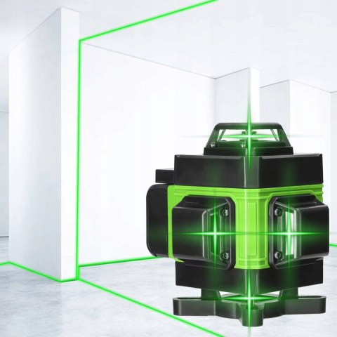 Laserowa Poziomica 360° 16 Linii 4D Blow Z Akumulatorem I Pilotem